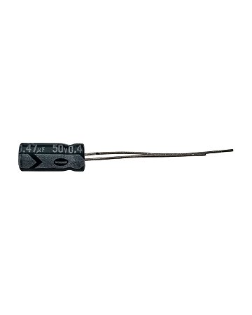 Capacitor Eletrolítico 0,47uF x 50V RD 85º Tk