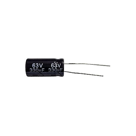 Capacitor Eletrolítico 330uF x 63V RD 105º Secon