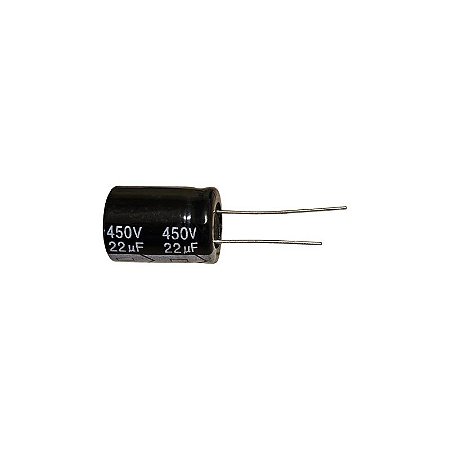 Capacitor Eletrolítico 22uF x 450V RD 105º Secon