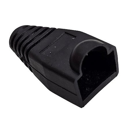 Capa Para Conector RJ45 Preta