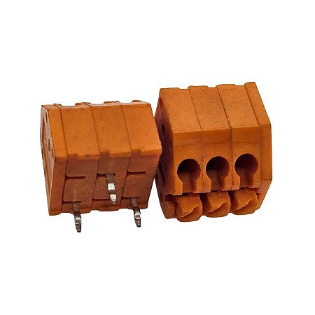 Borne DG250 3 Terminais Laranja Degson