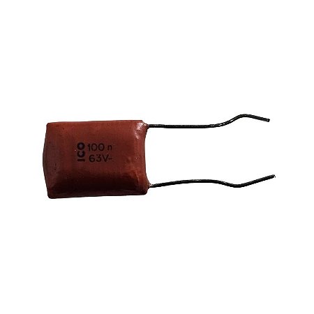 Capacitor Poliéster 100K x 63V Ico = 100N 63V