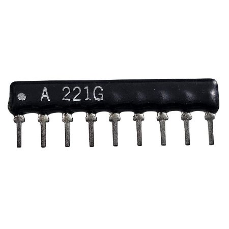 Rede Resistiva 220R 9 Pinos = A221G