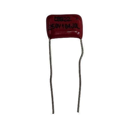 Capacitor Poliéster 100K x 250V = CBB22 250V 104J