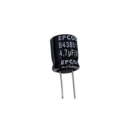 Capacitor Eletrolítico 4,7uF x 450V RD 105º Epcos