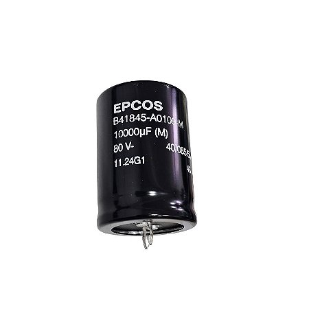 Capacitor Eletrolítico 10000uF x 80V RD 85º Snapin Epcos