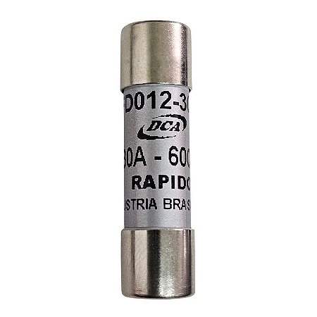 Fusível 30A 600V Rápido 10x38 FD012-30A Dca