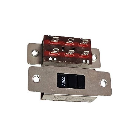 Chave HH Deslizante 110/220V 6 Terminais 1,5A 250V 3A 125V SS22K15