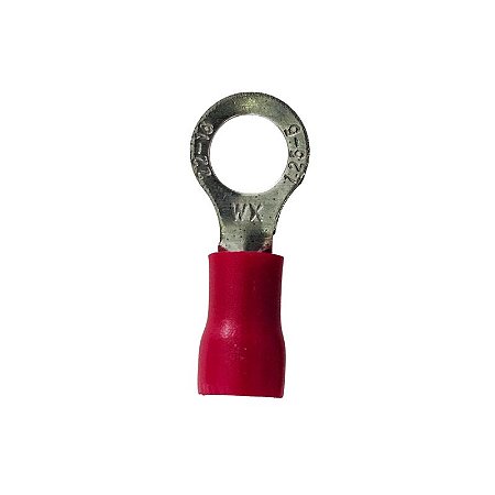 Terminal Olhal Isolado Vermelho 1.25-5 22-16 Wx
