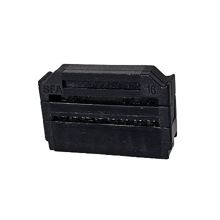 Conector Latch FC-16 Vias Com Aliviador Fêmea