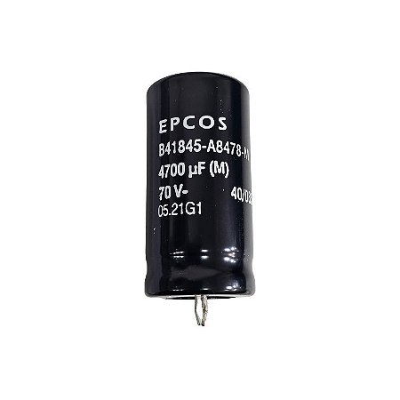 Capacitor Eletrolítico 4700uF x 70V RD 85º Snapin Epcos