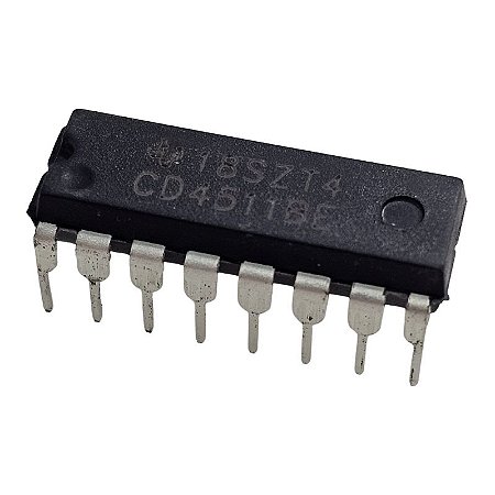 CD4511BE Circuito Integrado Texas