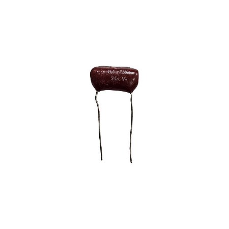 Capacitor Poliéster 100K x 200V 10% = 0,1uF/K 200V