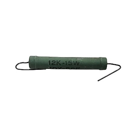 Resistor 12K 15W 10% Axial Verde
