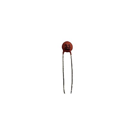 Capacitor Cerâmico 33PF X 50V = 33