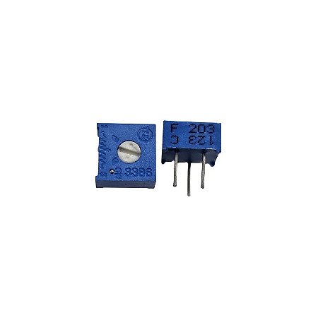 Trimpot 2K 3386F 1 Volta 3386F-1-202