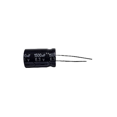 Capacitor Eletrolítico 1500uF x 6,3V RD 105º Topmay