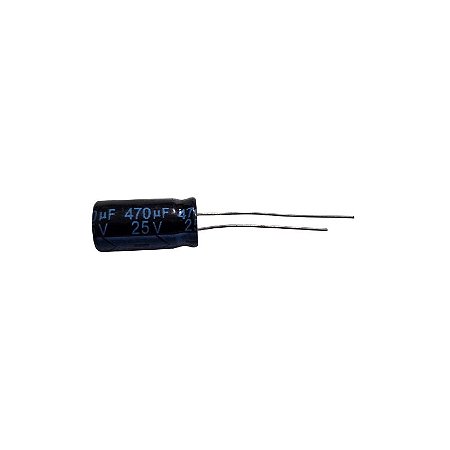 Capacitor Eletrolítico 470uF x 25V RD 105º CD288 Secon