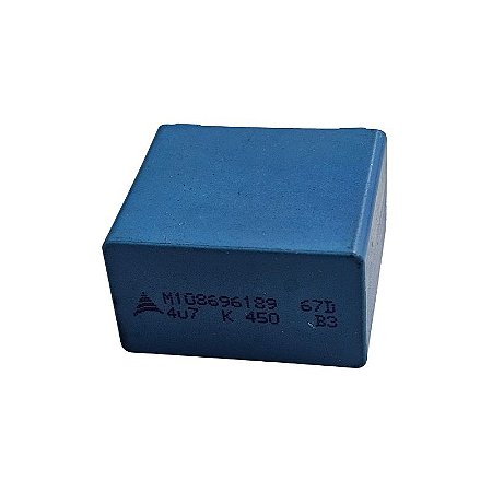 Capacitor Poliéster 4M7 x 450V B32674 10% Epcos = 4U7 K 450