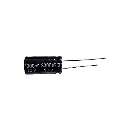 Capacitor Eletrolítico 3300uF x 10V RD 105º Secon
