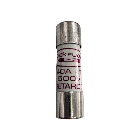 Fusível 40A 500V Retardo 14X51 DekFuse