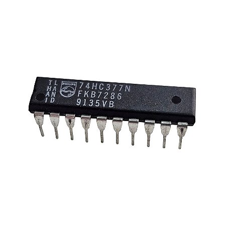 SN74HC377N = 74HC377N Philips Circuito Integrado