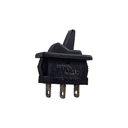 Chave Liga Desliga 6A 120VCA 3 Terminais Slin Tek Key
