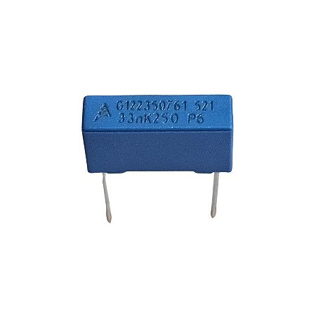 Capacitor Poliéster 33K x 250V = 33N 250 Epcos B32521-C3333-K289