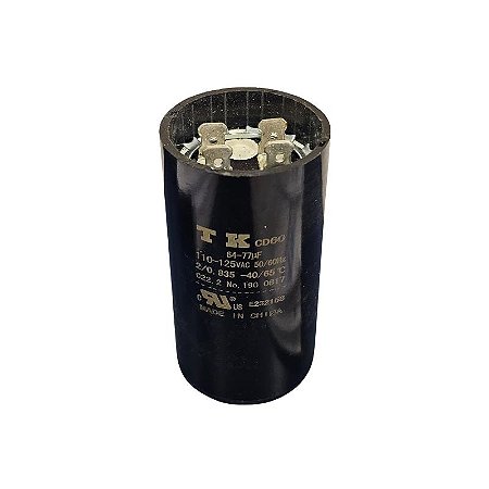 Capacitor de Partida 64-77uF x 110-125V 50/60Hz CD60 Tk