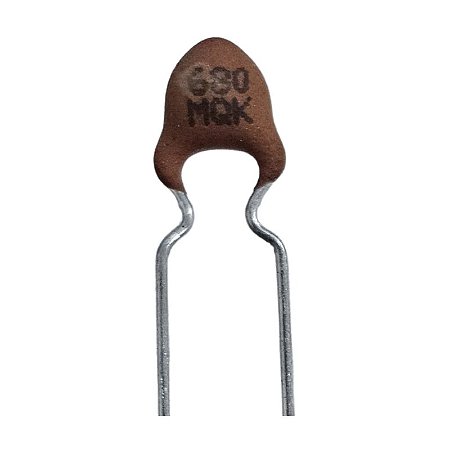Capacitor Cerâmico 68PF X 500V