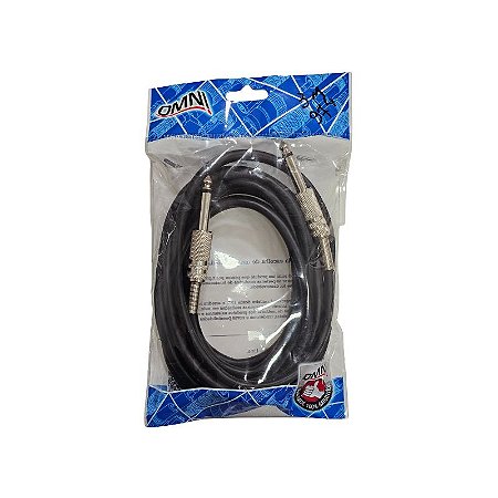 Cabo Rca Estéreo 3M Para Instrumentos Musicais