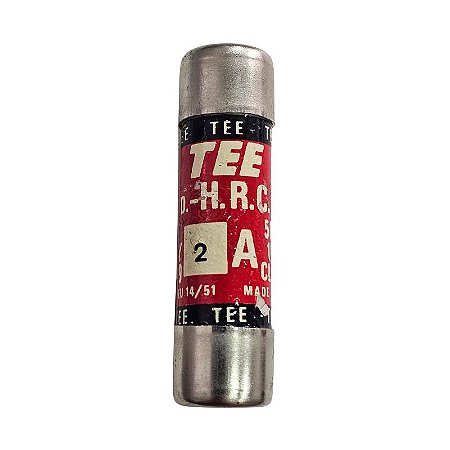 Fusível 2A 500V 100Ka Tee 14X51