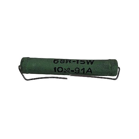 Resistor 68R 15W 10% Axial Verde