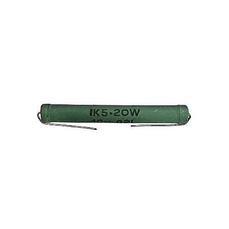 Resistor 1K5 20W 10% Axial Verde