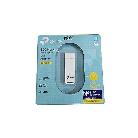 Adaptador Tp-Link TL-WN821N 300Mbps Wireless N Usb 2.0