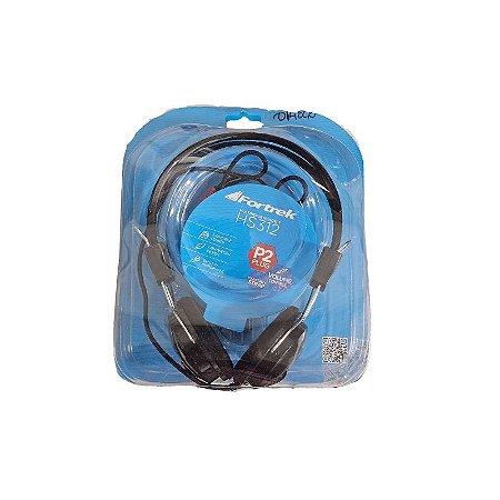 Fone de Ouvido HS312 Plug P2 Fortrek