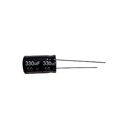 Capacitor Eletrolítico 330uf X 50V RD 105º Topmay Vent