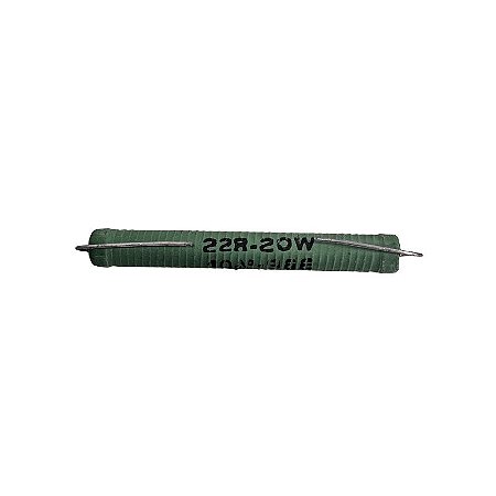 Resistor 22R 20W 10% Axial Verde