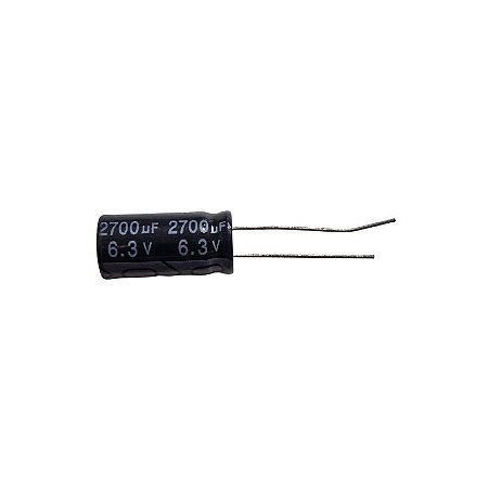 Capacitor Eletrolítico 2700uF x 6,3V RD 105° Topmay