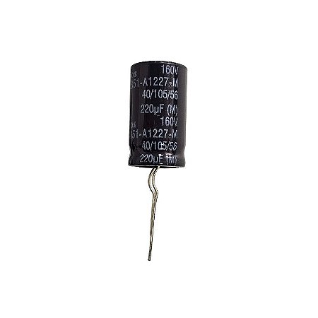 Capacitor Eletrolítico 220uF x 160V RD 105º B43851-A1227-M Epcos