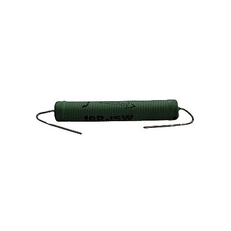 Resistor 18R 15W 10% Verde Fe-ad