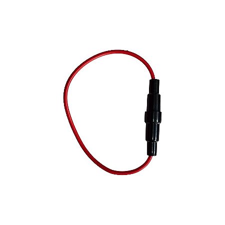 Porta Fusível Pequeno 5x20 Com Fio