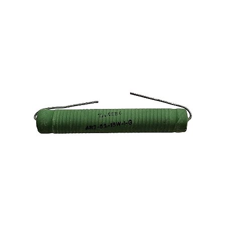 Resistor 4R7 15W 5% Axial Verde Takebo