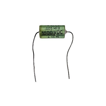 Capacitor a Óleo .005mFD x 1.600Vdc +-10% Axial Cherry