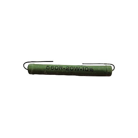 Resistor 560R 20W 10% Axial Verde Fead