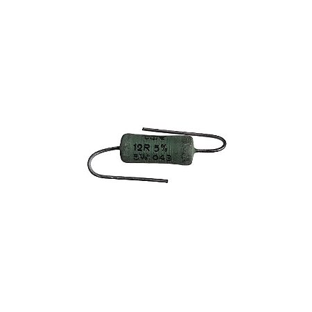 Resistor 12R 5W 5% Axial Verde Twt