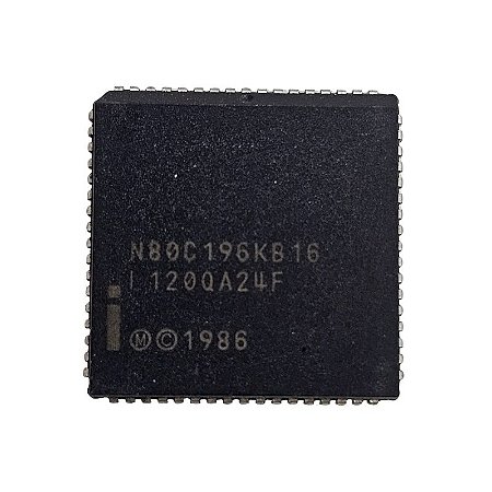 80C196KB16 Plcc Intel Circuito Integrado