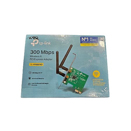 Adaptador Wireless N PCI TL-WN881ND Tp-Link