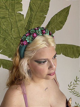 Arco Festa - atenção: cor diferente da foto! base roxa, em vez de verde.