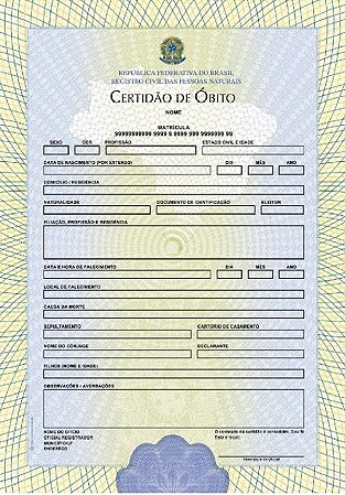 CERTIDAO DE ÓBITO